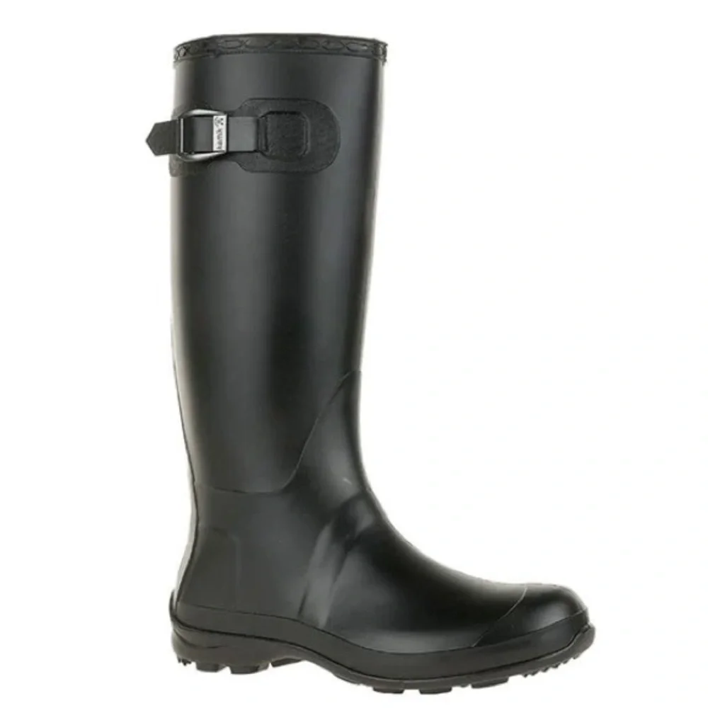 Kamik Olivia Waterproof‎ Black Rubber Rain Boots